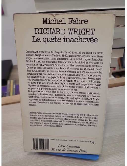 Richard Wright : La quête inachevée, biographie