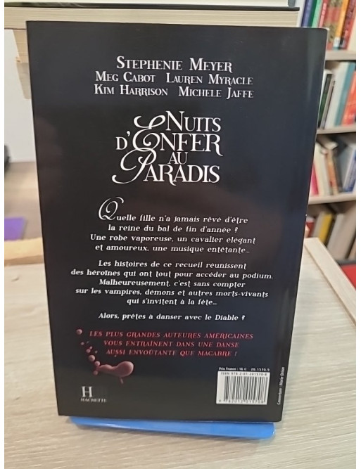 Nuits d'enfer au paradis : cinq nouvelles fantastiques