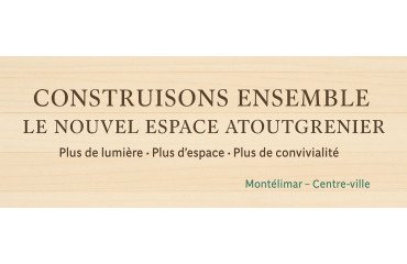 Un nouvel espace pour AtoutGrenier — Et si nous le construisions ensemble ?